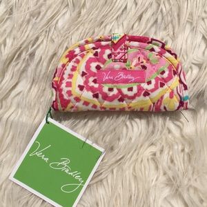 Nwt Vera Bradley Capri melon trace jewelry case